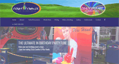Desktop Screenshot of crazycandles.com.au